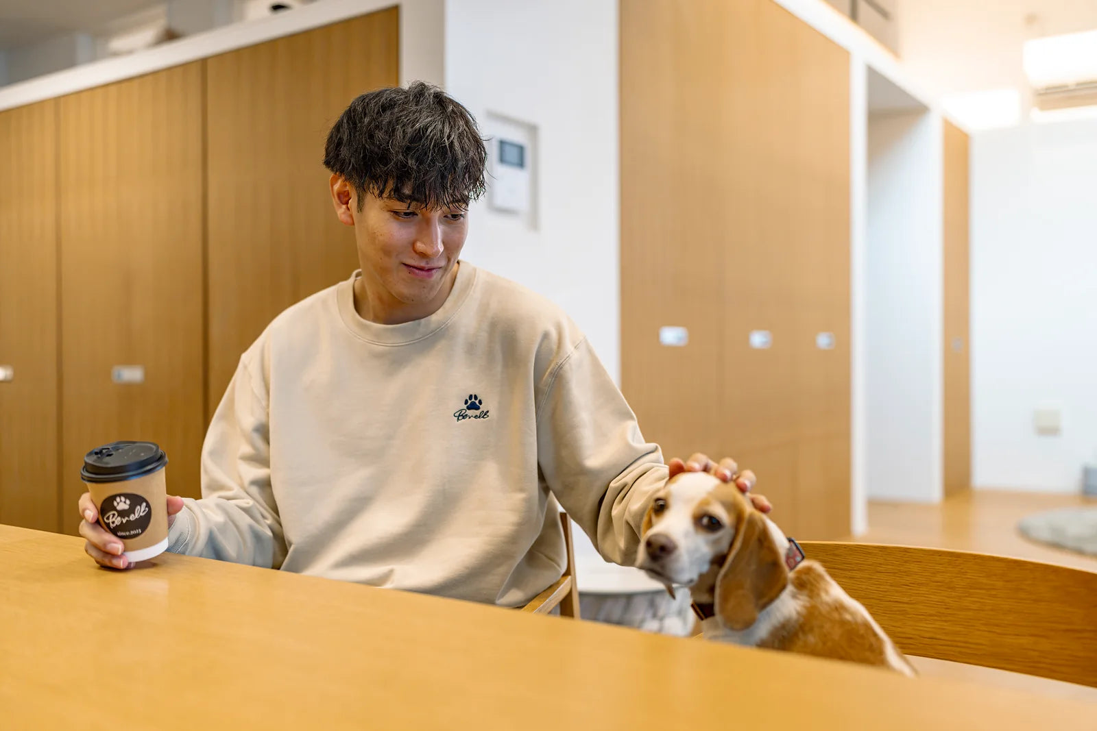 武内理貴選手と犬たちのBENELL LOOKBOOK