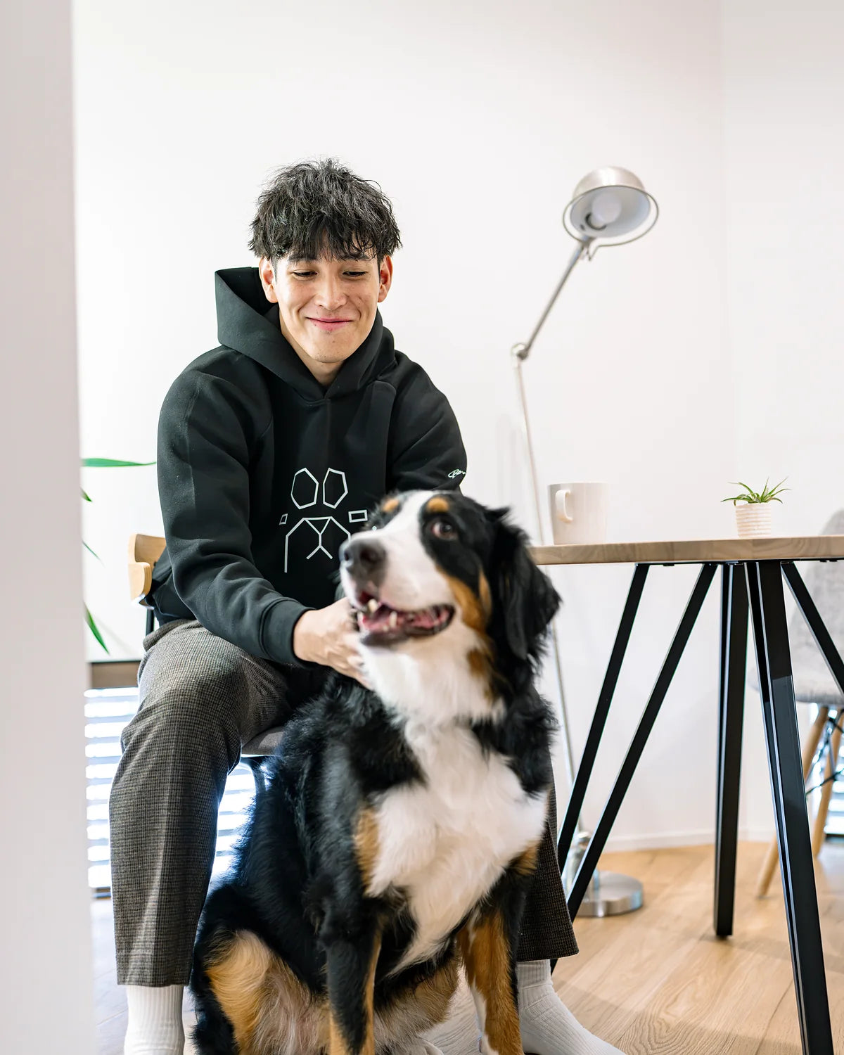 武内理貴選手と犬たちのBENELL LOOKBOOK